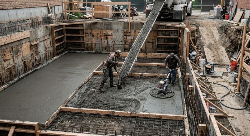 Basement Concrete Installation in Clemson, SC