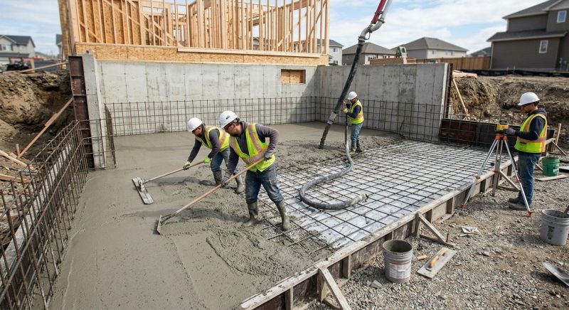 Basement Concrete Installation in Lavonia, GA