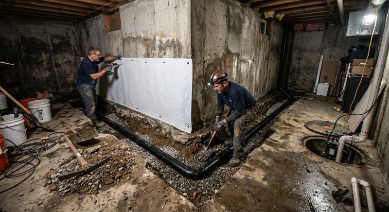 Basement Concrete Installation in Pendleton, SC