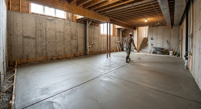 Basement Slab Installation in Seneca, SC