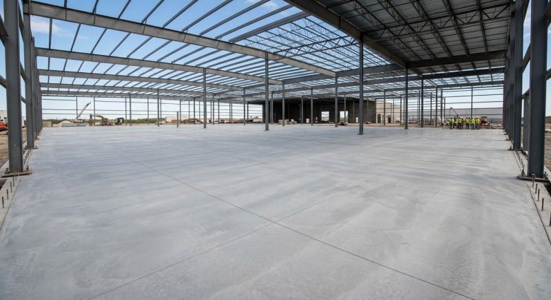 Commercial Slab Construction in Easley, SC