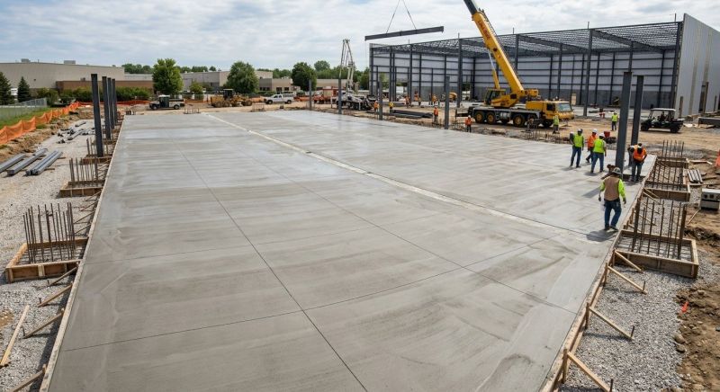 Commercial Slab Construction in Hartwell, GA