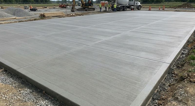 Commercial Slab Installation in Pickens County, SC