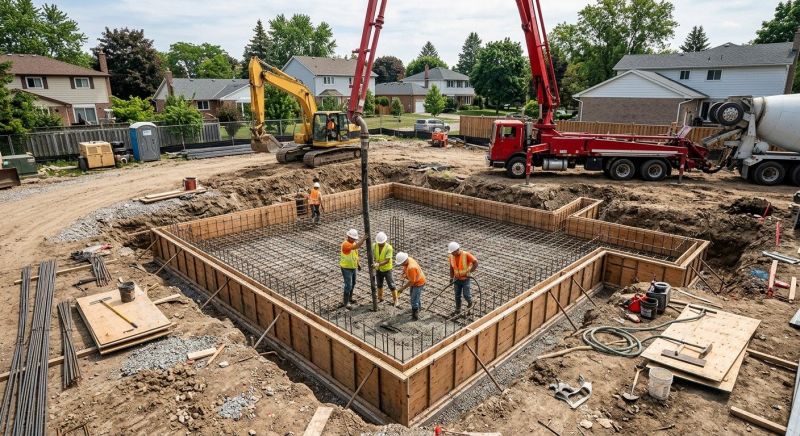 Concrete Foundation Installation in Clemson, SC