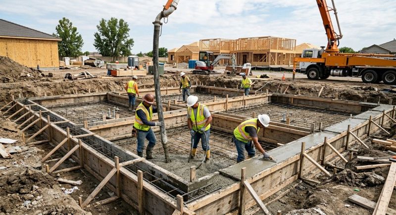 Concrete Foundation Installation in Clemson, SC