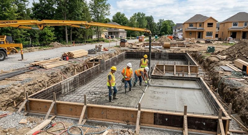 Concrete Foundation Installation in Lavonia, GA