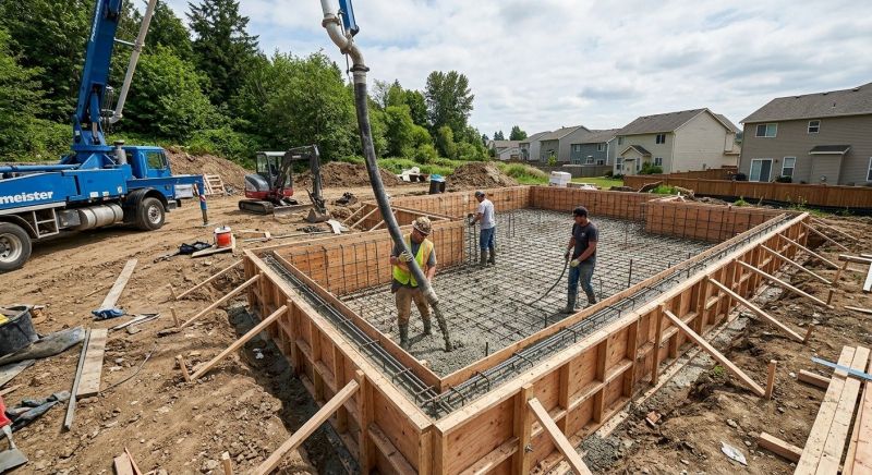 Concrete Foundation Installation in Oconee County, SC