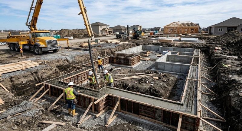 Concrete Foundation Installation in Westminster, SC