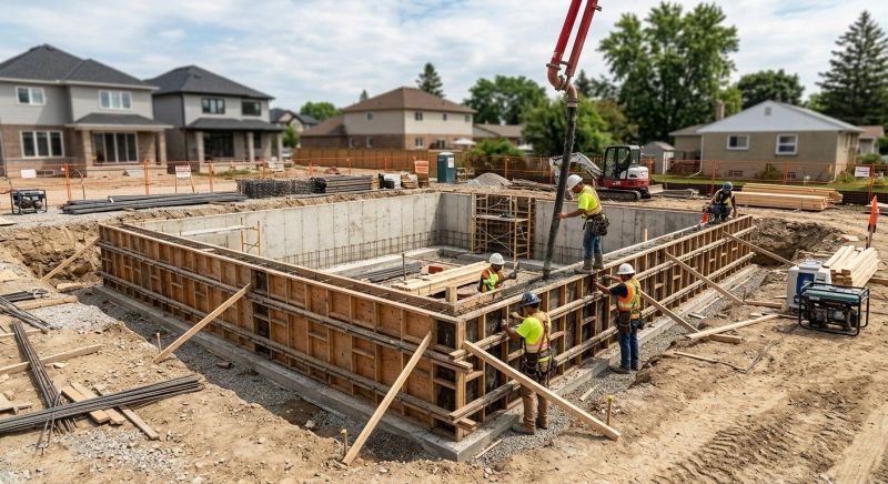 Foundation Construction in Clemson, SC