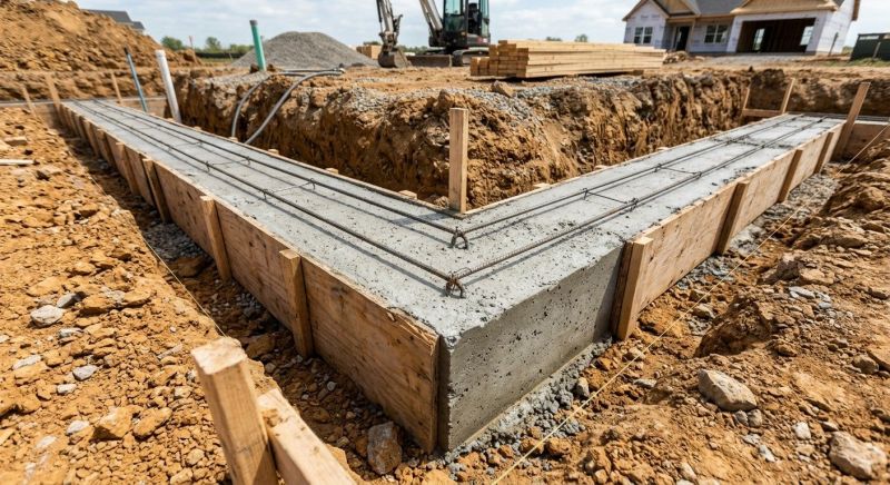 Foundation Footer Installation in Seneca, SC