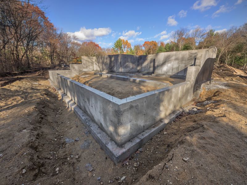 Foundation Wall Pouring in Pickens County, SC
