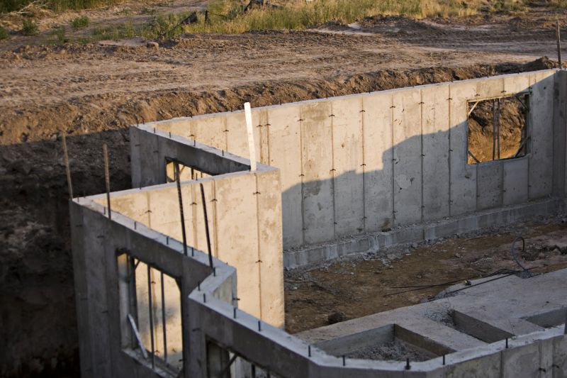 Foundation Wall Pouring in Pickens, SC