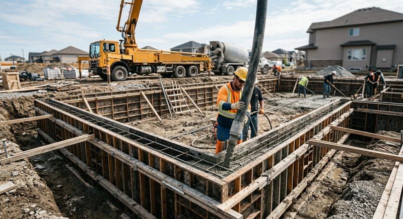 Foundation Wall Pouring in Westminster, SC