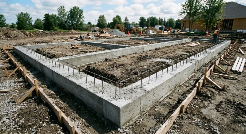 House Footing Construction in Seneca, SC